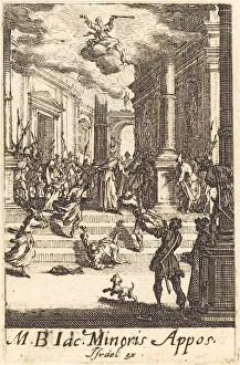 The Martyrdom of Saint James Minor, c. 1634 / 1635. Creator: Jacques Callot