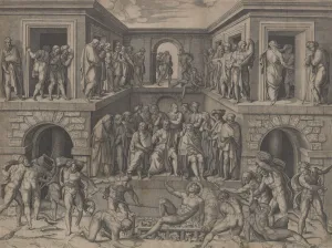 Bandinelli Gallery: The Martyrdom of Saint Lawrence, after Bandinelli, ca. 1520