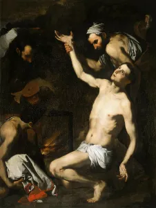 Ribera Prints: The Martyrdom of Saint Lawrence, c. 1616-1618. Creator: Ribera, José, de (1591-1652)
