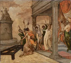 Loyalty Prints: The Martyrdom of Saint Lawrence, c1569. Creator: El Greco, Dominico (1541-1614)