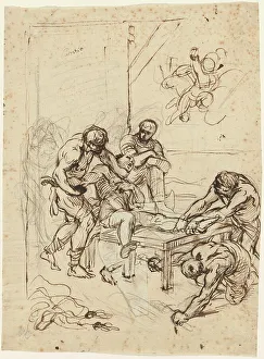 Saint Laurence Prints: The Martyrdom of Saint Lawrence. Creator: Lodovico Carracci