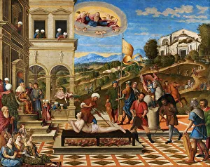Saint Lawrence Prints: The Martyrdom of Saint Lawrence
