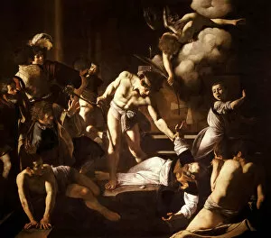 Apostles History Gallery: The Martyrdom of Saint Matthew, 1599-1600