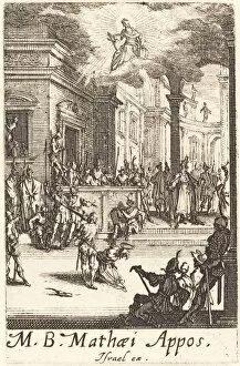 Ascending Gallery: The Martyrdom of Saint Matthew, c. 1634 / 1635. Creator: Jacques Callot