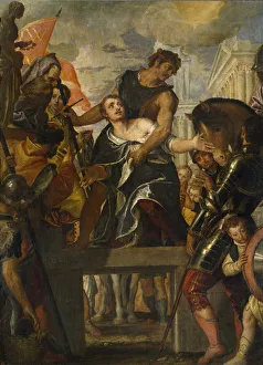 The Martyrdom of Saint Menas. Artist: Veronese, Paolo (1528-1588) The Martyrdom of Saint Menas. Artist: Veronese, Paolo (1528-1588)