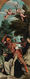 Dominican Prints: The Martyrdom of Saint Peter of Verona