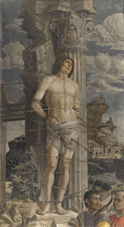 The Martyrdom of Saint Sebastian. Artist: Mantegna, Andrea (1431-1506)