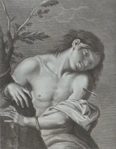 Anibale Caracci Gallery: The Martyrdom of Saint Sebastian, ca. 1796. Creators: Cosimo Colombini, Carlo Bozzolini