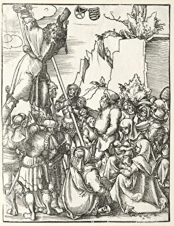 Lucas Cranach Prints: Martyrdom of St. Andrew. Creator: Lucas Cranach (German, 1472-1553)