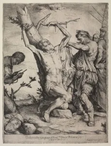 1591 1652 Gallery: The Martyrdom of St. Bartholomew, 1624. Creator: Jusepe de Ribera (Spanish, 1591-1652)