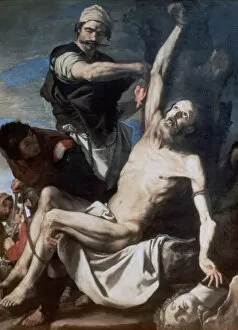 Spagnoletto Gallery: Martyrdom of St Bartholomew, 1644. Artist: Jusepe de Ribera