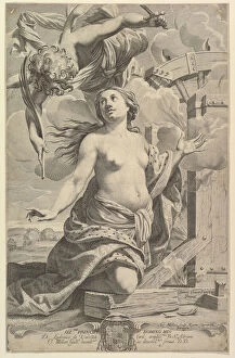 Mellan Claude Collection: Martyrdom of St. Catherine, 1625. Creator: Claude Mellan