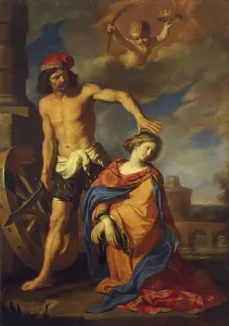 Catherine Prints: Martyrdom of St Catherine, 1653. Creator: Guercino