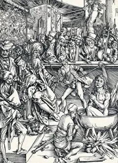 Disciple Gallery: The Martyrdom of St John, 1498 (1906). Artist: Albrecht Durer