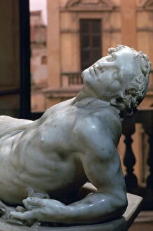 Bernini Gianlorenzo Gallery: The Martyrdom of St Laurent, 1614-1615. Artist: Gian Lorenzo Bernini