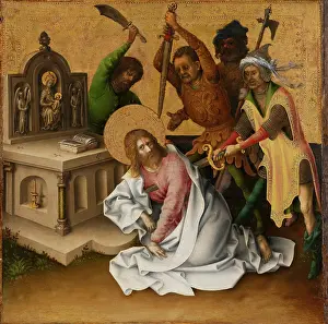 Worship Prints: Martyrdom of St Matthew, after 1435. Creator: Stephan Lochner