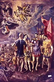 The Martyrdom of St Maurice, 286 (c1580-1581). Artist: El Greco