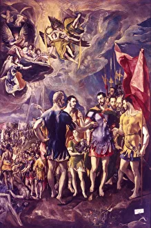 The Martyrdom of St Maurice, 286 (c1580-1581). Artist: El Greco The Martyrdom of St Maurice, 286 (c1580-1581). Artist: El Greco