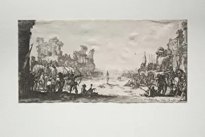 1592 1635 Prints: The Martyrdom of St. Sebastian. Creator: Jacques Callot (French, 1592-1635)