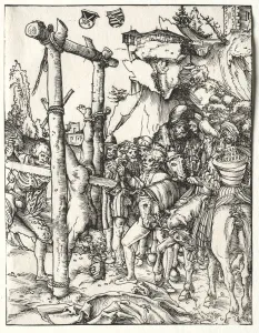 Lucas Cranach Prints: Martyrdom of St. Simeon, c. 1510 / 15. Creator: Lucas Cranach (German, 1472-1553)