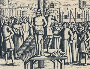 The Martyrdome of Master William Tindall in Flanders by Vilvord Castle, 1563, (1947)