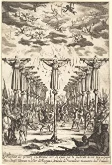 Punishing Gallery: The Martyrs of Japan, c. 1627 / 1628. Creator: Jacques Callot