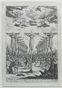 1592 1635 Prints: The Martyrs of Japan. Creator: Jacques Callot (French, 1592-1635)
