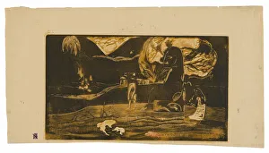 Idol Prints: Maruru (Offerings of Gratitude), from the Noa Noa Suite, 1893 / 94. Creator: Paul Gauguin
