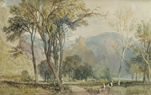 Turner Joseph Mallord William Prints: The Marxburg, 1817. Creator: JMW Turner
