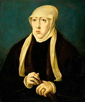 Jan Cornelis Vermeyen Prints: Mary (1505-1558), Queen of Hungary. Creator: Unknown