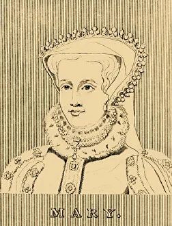 Queen Of England And Ireland Collection: Mary, (1516-1558), 1830. Creator: Unknown