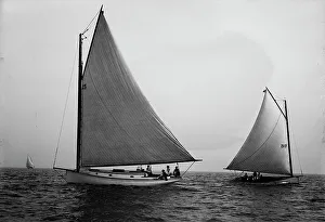 Yacht Race Prints: Mary, 1893 July 29. Creator: Johns Johnston