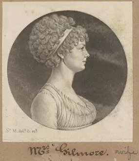 Mary Ann Smith Gilmor, 1803. Creator: Charles Balthazar Julien Fé