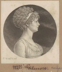 Hairband Prints: Mary Ann Smith Gilmor, 1803. Creator: Charles Balthazar Julien Fé