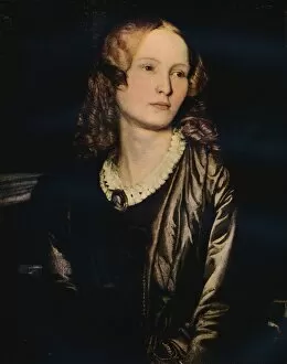 Alfred Stevens Gallery: Mary Ann, Wife of Leonard Collman, c1854. Artist: Alfred George Stevens