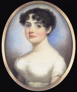 Mary Anne Clarke, nee Thompson (1776-1852), c. 1810. Artist: Anonymous