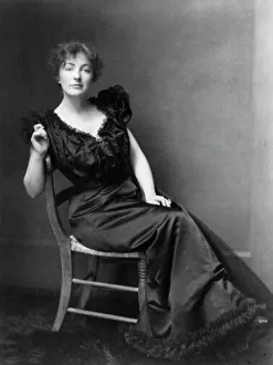 Portrait Photographs 1890 1900 Gmgpc Prints: Mary Berri Chapman Hansbrough, c1898. Creator: Frances Benjamin Johnston