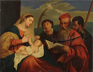 Da Cadore Prints: Mary with Child, St. Stephen, St