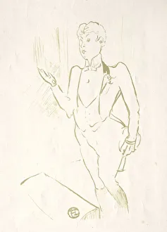 Mary Hamilton, 1893. Creator: Henri de Toulouse-Lautrec (French, 1864-1901)