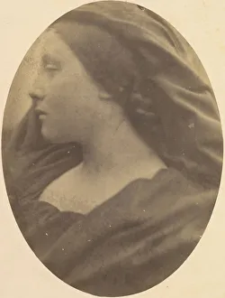 Pre Raphaelite Prints: [Mary Hillier], ca. 1864-66. Creator: Julia Margaret Cameron