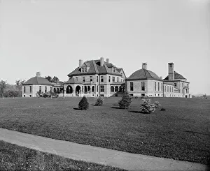 New Hampshire Prints: Mary Hitchcock Memorial Hospital, Dartmouth College, c1900. Creator: Unknown