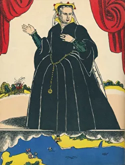 Herbert Farjeon Gallery: Mary I, Queen of England from 1553, (1932). Artist: Rosalind Thornycroft