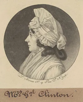 Mary Little Gray Clinton, 1798. Creator: Charles Balthazar Julien Fé