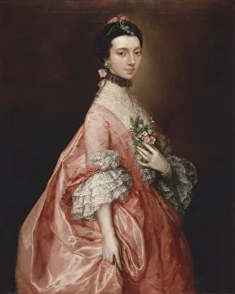 Gainsborough Thomas Prints: Mary Little, later Lady Carr, ca. 1765. Creator: Thomas Gainsborough