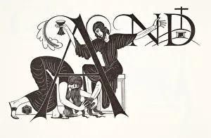 20th Gallery: Mary Magdalene, 1931, (wood engraving)