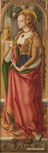 International Gothic Prints: Mary Magdalene, c.1480. Creator: Carlo Crivelli
