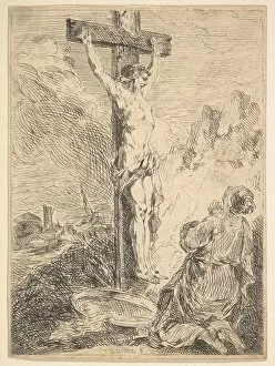 Mary Magdalene Praying at the Foot of the Cross, 1720-83