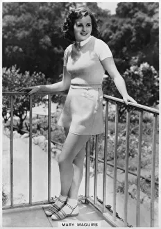 Maguire Prints: Mary Maguire, Australian actress, c1936-c1939