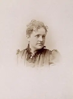 Fringe Prints: Mary Meigs Power, 1891. Creator: Edwin Rodney Curtiss
