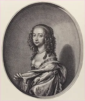 Faithorn Prints: Mary, Princess of Orange, 1641-50. Creator: William Faithorne